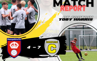 MATCH REPORT – Hampshire FA vs Complete Academy – 12-01-2022